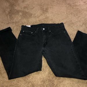 Levi’s 514 black jeans